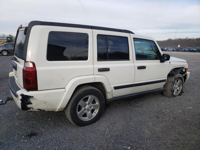 1J8HG48K86C342565 - 2006 JEEP COMMANDER WHITE photo 3