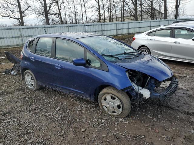 JHMGE8H35DC039635 - 2013 HONDA FIT BLUE photo 4