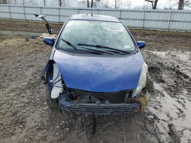 JHMGE8H35DC039635 - 2013 HONDA FIT BLUE photo 5