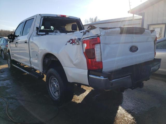 1FT7W2BT7KEE64215 - 2019 FORD F250 SUPER DUTY WHITE photo 2