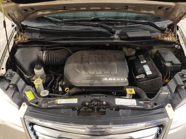 2C4RC1CG9DR588490 - 2013 CHRYSLER TOWN & COU TOURING L TAN photo 11