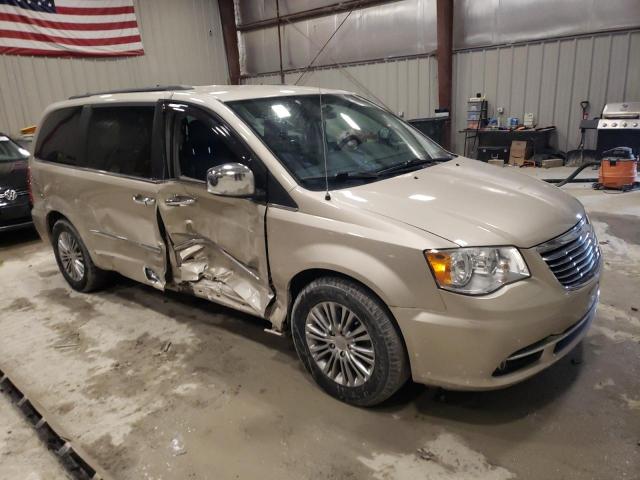 2C4RC1CG9DR588490 - 2013 CHRYSLER TOWN & COU TOURING L TAN photo 4