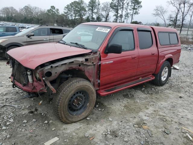 5TEGN92N81Z856645 - 2001 TOYOTA TACOMA DOUBLE CAB PRERUNNER RED photo 1