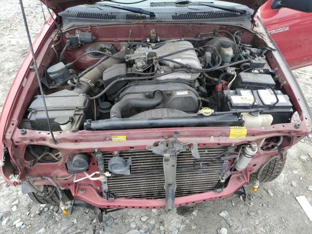 5TEGN92N81Z856645 - 2001 TOYOTA TACOMA DOUBLE CAB PRERUNNER RED photo 11