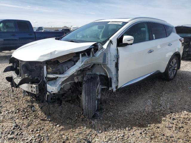 5N1AZ2MH3HN108936 - 2017 NISSAN MURANO S WHITE photo 1