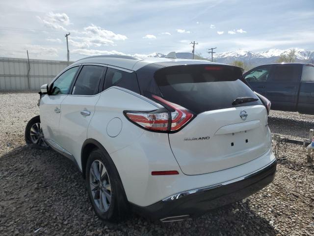 5N1AZ2MH3HN108936 - 2017 NISSAN MURANO S WHITE photo 2