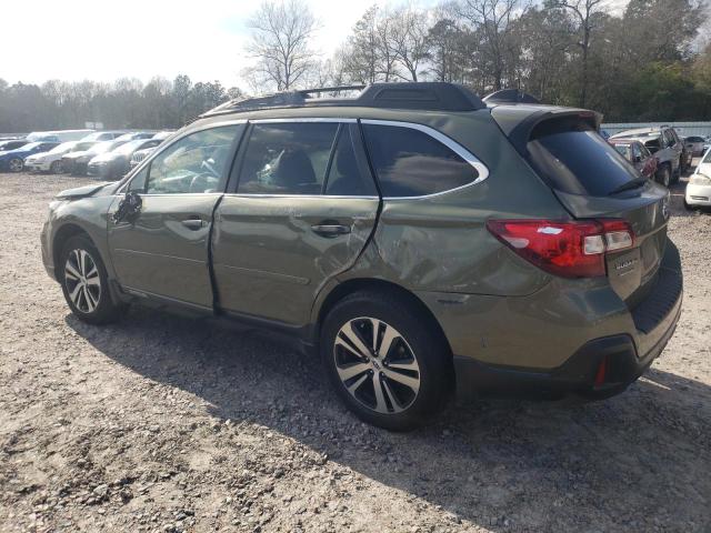 4S4BSENC3K3247593 - 2019 SUBARU OUTBACK 3.6R LIMITED GREEN photo 2