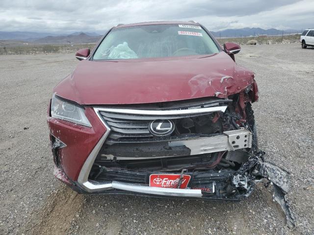 2T2ZZMCA7KC122156 - 2019 LEXUS RX 350 BASE RED photo 5