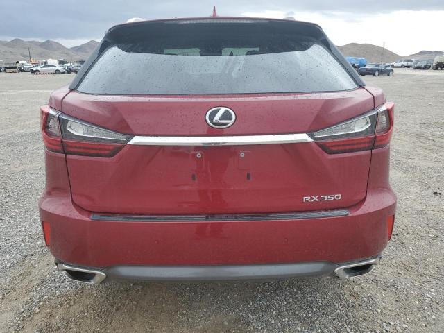 2T2ZZMCA7KC122156 - 2019 LEXUS RX 350 BASE RED photo 6