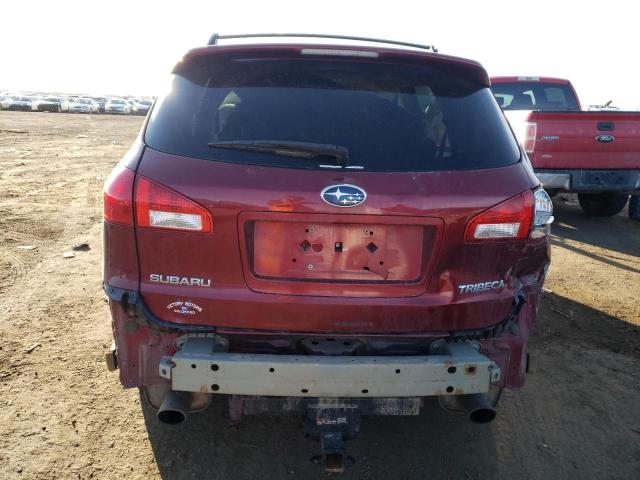 4S4WX97D694403310 - 2009 SUBARU TRIBECA LIMITED RED photo 6