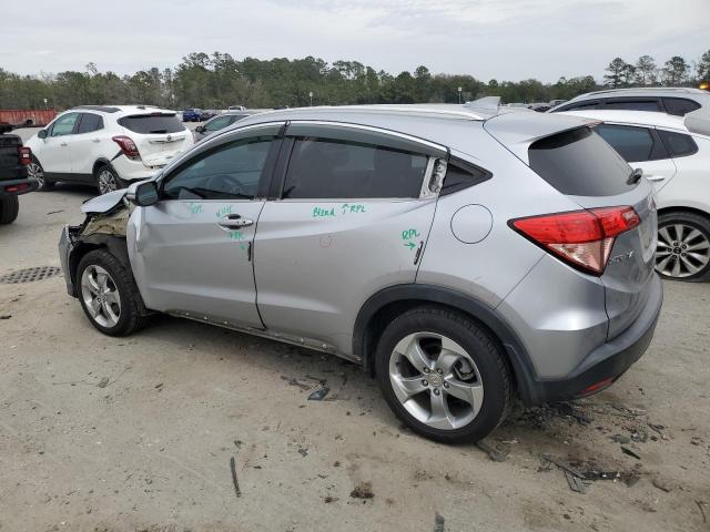 3CZRU5H72HM720154 - 2017 HONDA HR-V EXL SILVER photo 2