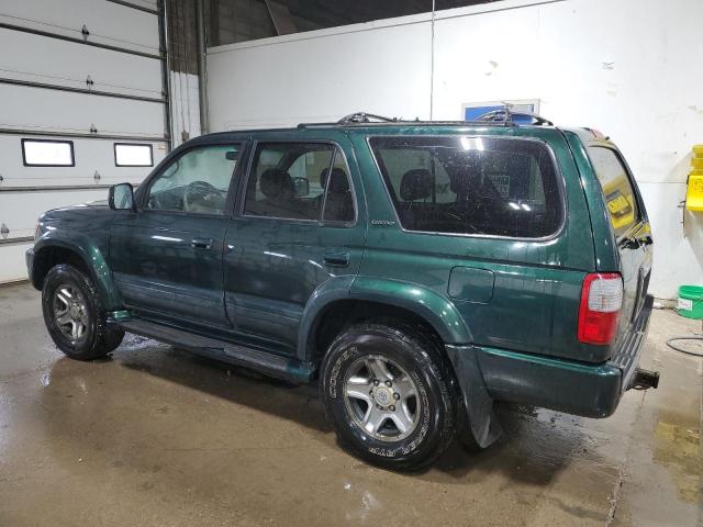 JT3HN87R0Y0315064 - 2000 TOYOTA 4RUNNER LIMITED GREEN photo 2
