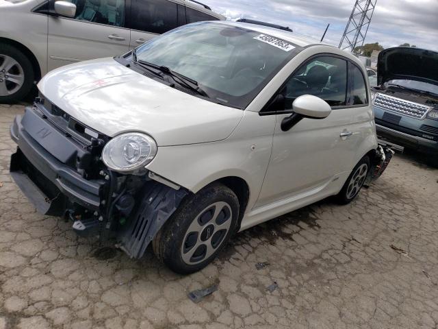 3C3CFFGE4FT503806 - 2015 FIAT 500 ELECTRIC WHITE photo 1