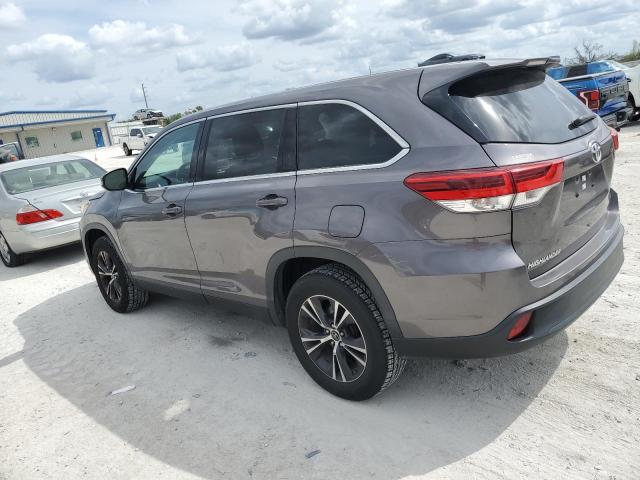 5TDZARFH6KS059527 - 2019 TOYOTA HIGHLANDER LE CHARCOAL photo 2