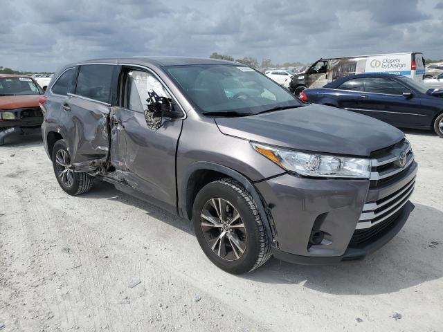 5TDZARFH6KS059527 - 2019 TOYOTA HIGHLANDER LE CHARCOAL photo 4