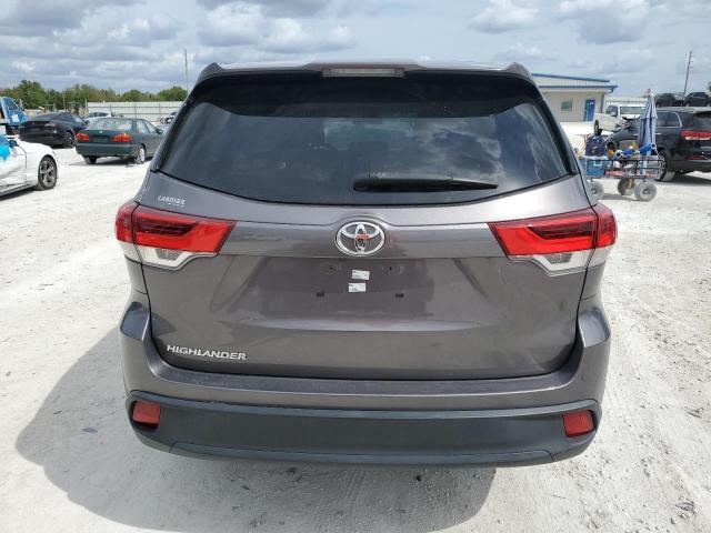 5TDZARFH6KS059527 - 2019 TOYOTA HIGHLANDER LE CHARCOAL photo 6