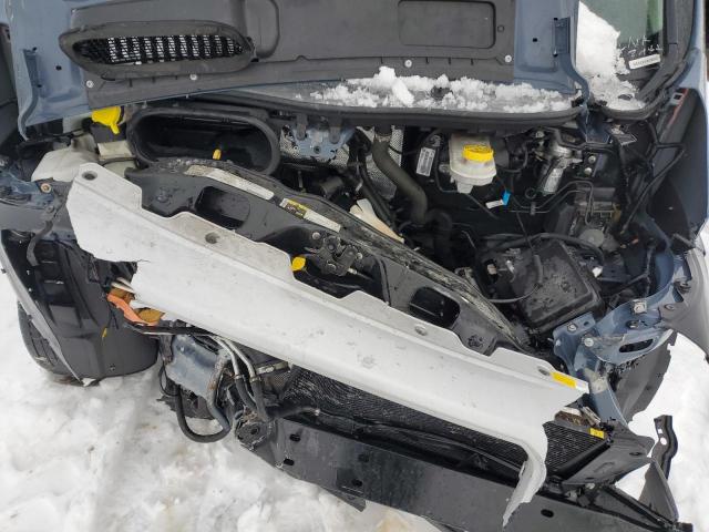 3C6URVJG7KE551771 - 2019 RAM PROMASTER 3500 HIGH ლურჯი ფოტო 12
