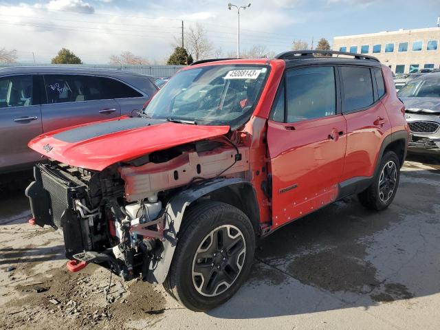 ZACCJBCT6GPD44092 - 2016 JEEP RENEGADE TRAILHAWK RED photo 1