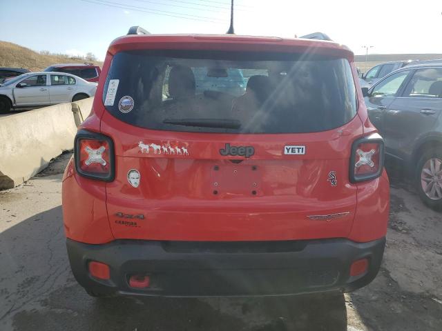 ZACCJBCT6GPD44092 - 2016 JEEP RENEGADE TRAILHAWK RED photo 6