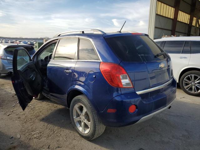 3GNAL3EK8DS569062 - 2013 CHEVROLET CAPTIVA LT BLUE photo 2