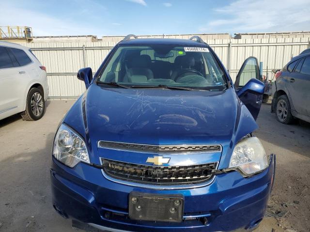 3GNAL3EK8DS569062 - 2013 CHEVROLET CAPTIVA LT BLUE photo 5