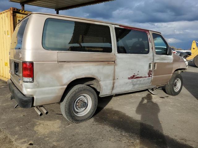 1FBHE31G2THA75570 - 1996 FORD ECONOLINE E350 BEIGE photo 3