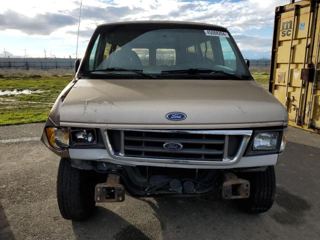 1FBHE31G2THA75570 - 1996 FORD ECONOLINE E350 BEIGE photo 5