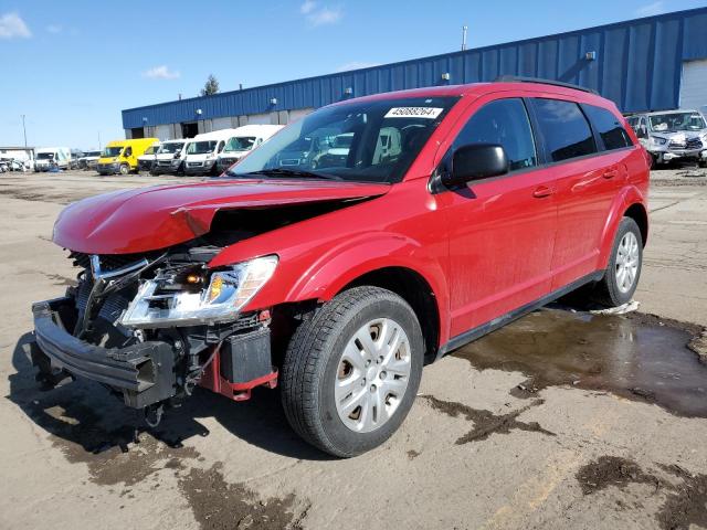 3C4PDCAB8FT665633 - 2015 DODGE JOURNEY SE RED photo 1