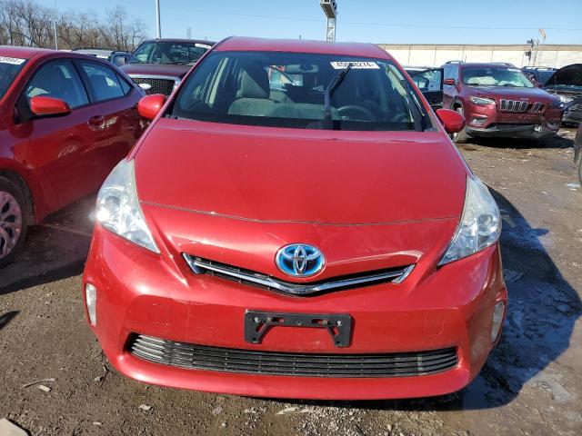 JTDZN3EU3C3137829 - 2012 TOYOTA PRIUS V RED photo 5