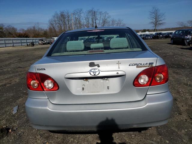 1NXBR32E77Z819143 - 2007 TOYOTA COROLLA CE SILVER photo 6