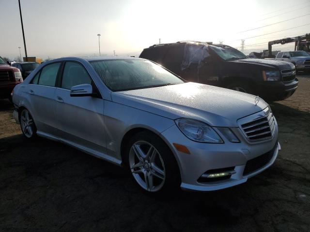 WDDHF8JB1DA681940 - 2013 MERCEDES-BENZ E 350 4MATIC SILVER photo 4