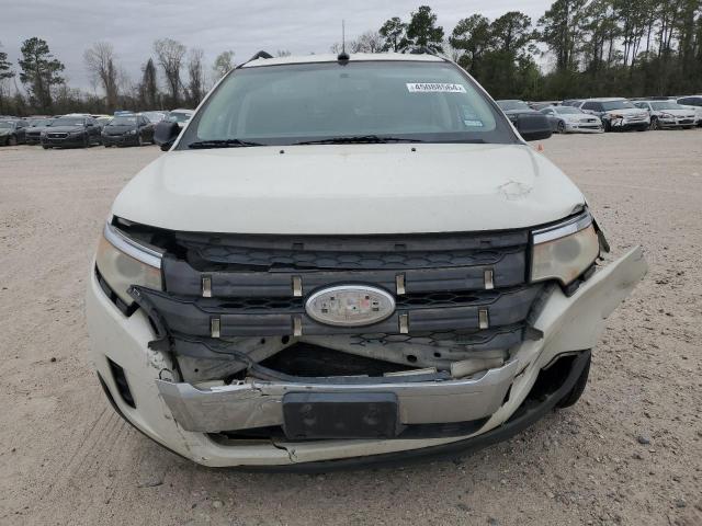 2FMDK3GC8BBB54742 - 2011 FORD EDGE SE WHITE photo 5