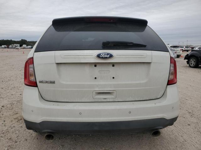 2FMDK3GC8BBB54742 - 2011 FORD EDGE SE WHITE photo 6