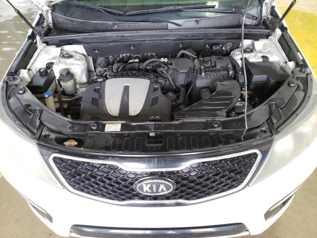 5XYKWDA20CG236841 - 2012 KIA SORENTO SX WHITE photo 12