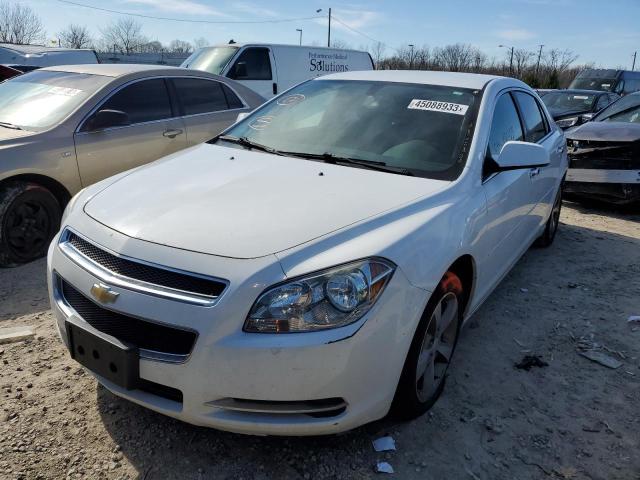 1G1ZC5E04CF209000 - 2012 CHEVROLET MALIBU 1LT WHITE photo 1