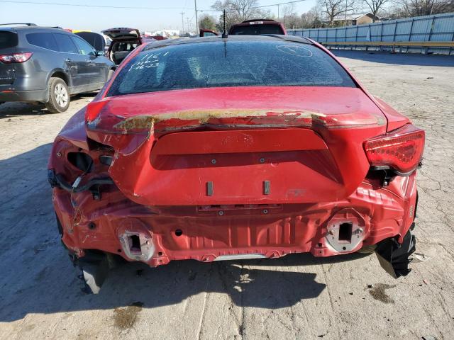 JF1ZNAA16D1721161 - 2013 TOYOTA SCION FR-S RED photo 6