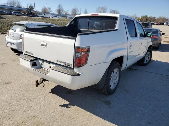 2HJYK16556H544788 - 2006 HONDA RIDGELINE RTL WHITE photo 3