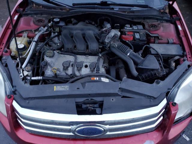 3FAHP01137R186493 - 2007 FORD FUSION SE RED photo 11