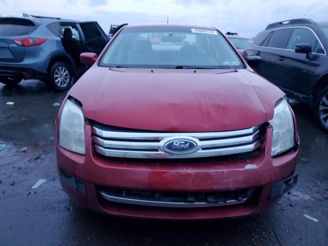 3FAHP01137R186493 - 2007 FORD FUSION SE RED photo 5