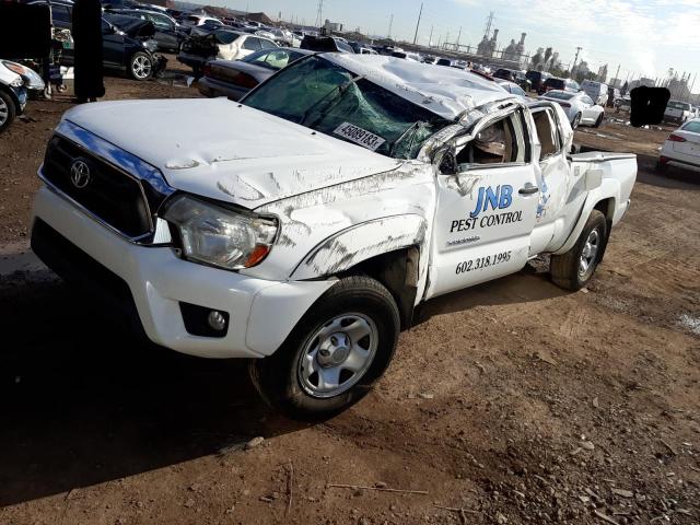 5TFTU4GN4DX038838 - 2013 TOYOTA TACOMA PRERUNNER ACCESS CAB WHITE photo 1