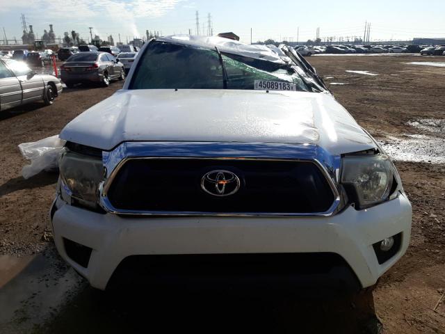 5TFTU4GN4DX038838 - 2013 TOYOTA TACOMA PRERUNNER ACCESS CAB WHITE photo 5