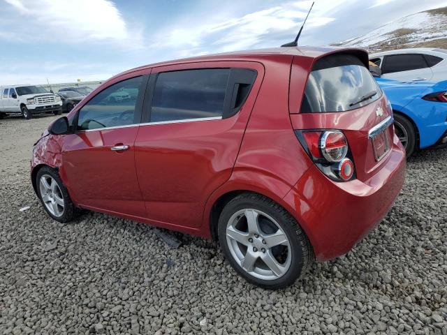 1G1JE6SB3E4129284 - 2014 CHEVROLET SONIC LTZ RED photo 2