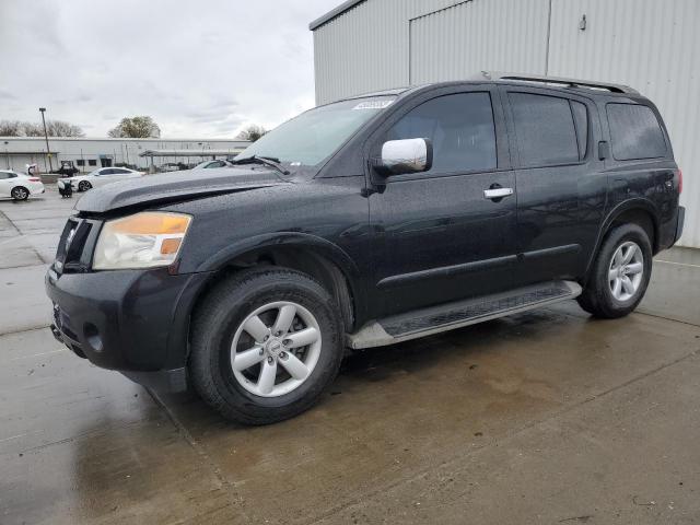 5N1AA0ND2AN623570 - 2010 NISSAN ARMADA SE CHARCOAL photo 1