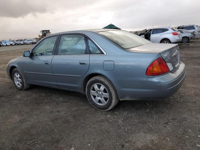 4T1BF28B9YU030171 - 2000 TOYOTA AVALON XL BLUE photo 2