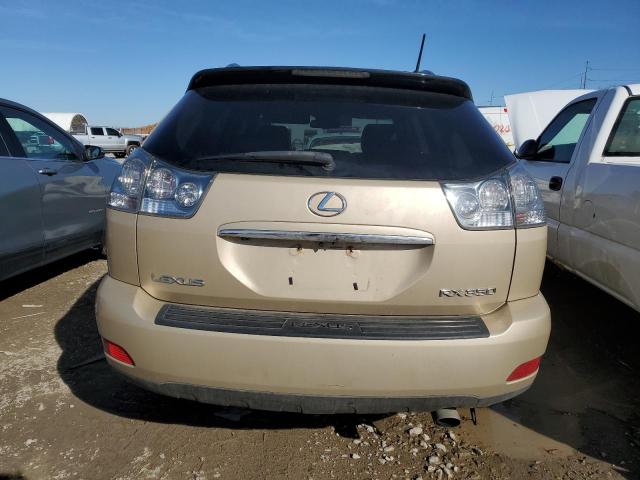 2T2HK31U39C109759 - 2009 LEXUS RX 350 GOLD photo 6