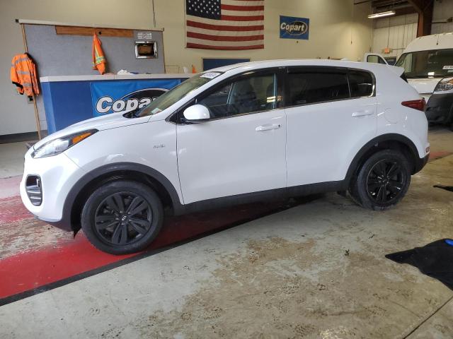 KNDPMCAC4J7489511 - 2018 KIA SPORTAGE LX WHITE photo 1