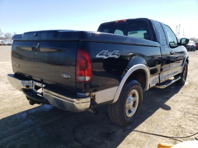 2FTRX18L72CA64975 - 2002 FORD F150 BLACK photo 3