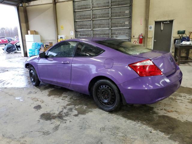 1HGCS1B30CA020396 - 2012 HONDA ACCORD LX PURPLE photo 2