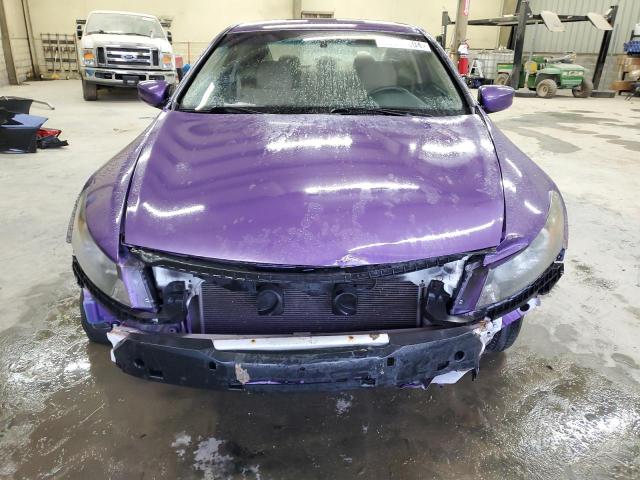 1HGCS1B30CA020396 - 2012 HONDA ACCORD LX PURPLE photo 5