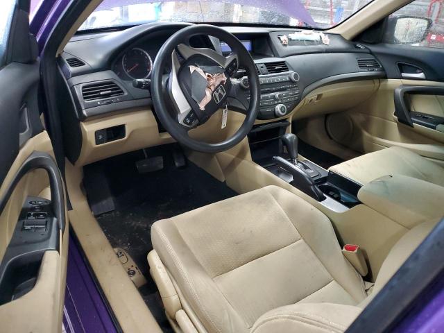 1HGCS1B30CA020396 - 2012 HONDA ACCORD LX PURPLE photo 8